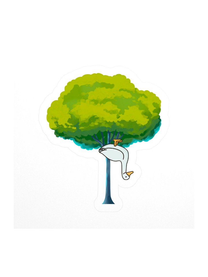 Grenville The Goose Effigy In A Tree (The Sticker) product image (1)