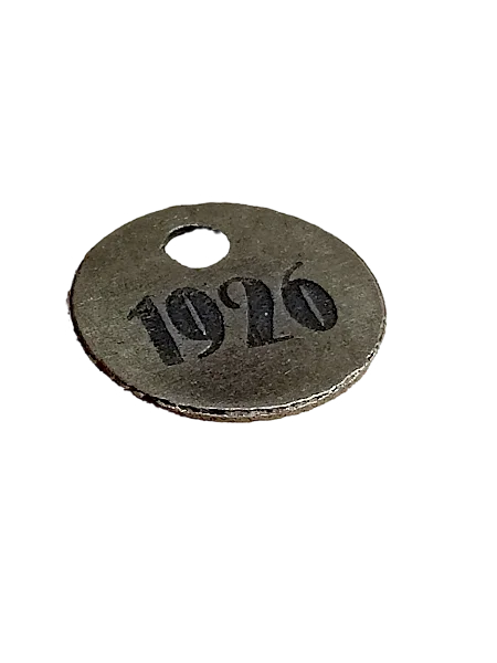 Handmade Brass Key Tag FREE SHIPPING! product image (1)