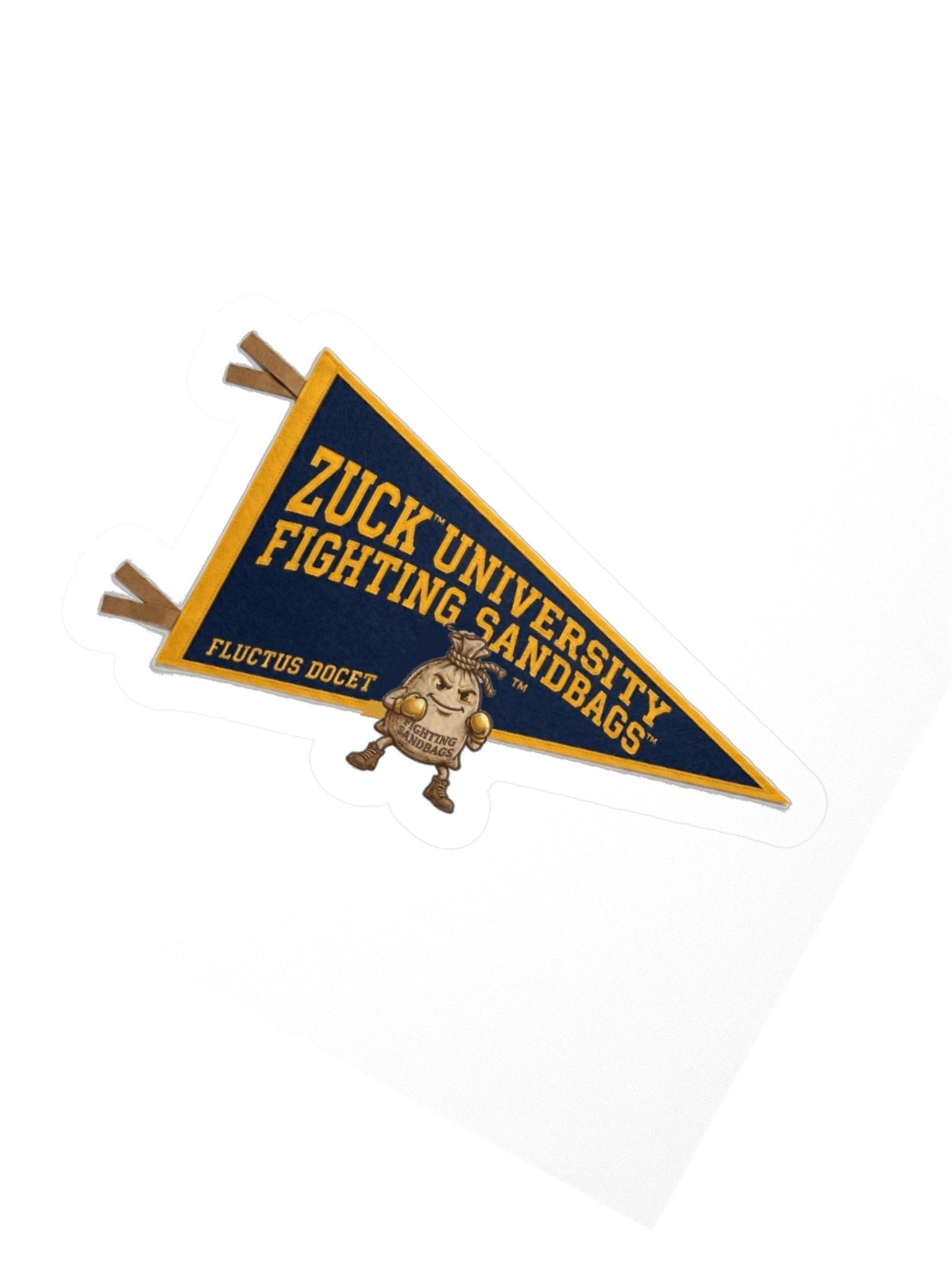 Fighting Sandbag Zuck University Banner (3 sizes) product image (2)