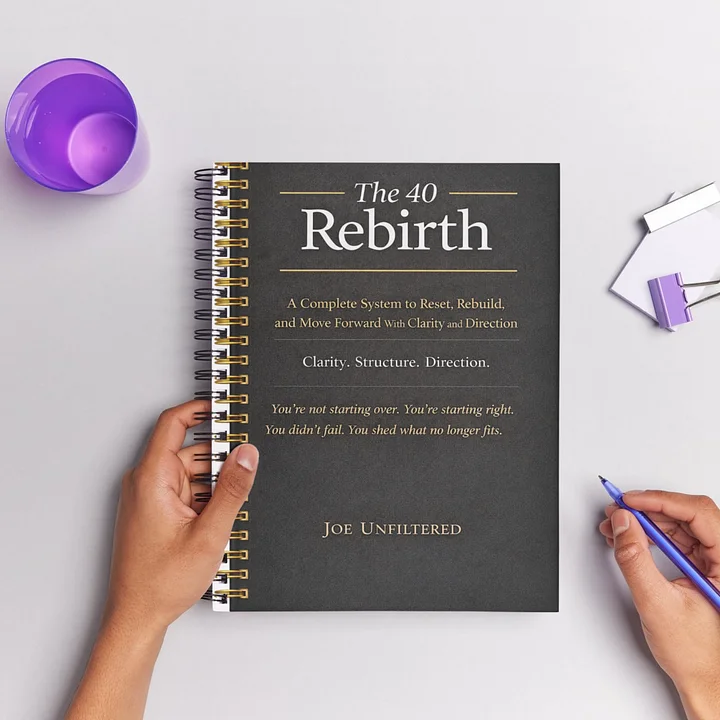 40 Rebirth Toolkit | Midlife Reset Workbook for Identity, Career (Digital PDF) product image (2)