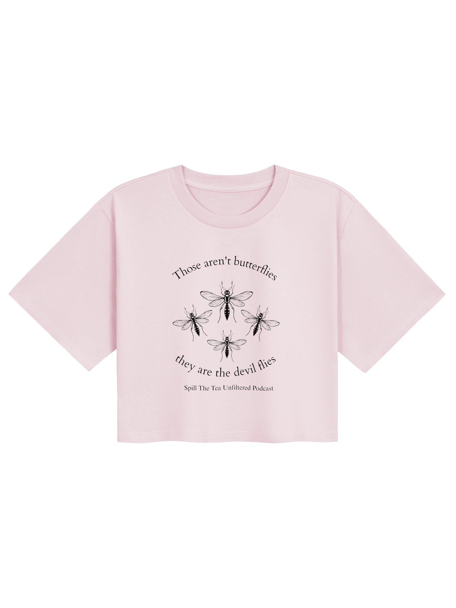 Devil Flies Graphic Crop Tee product image (3)