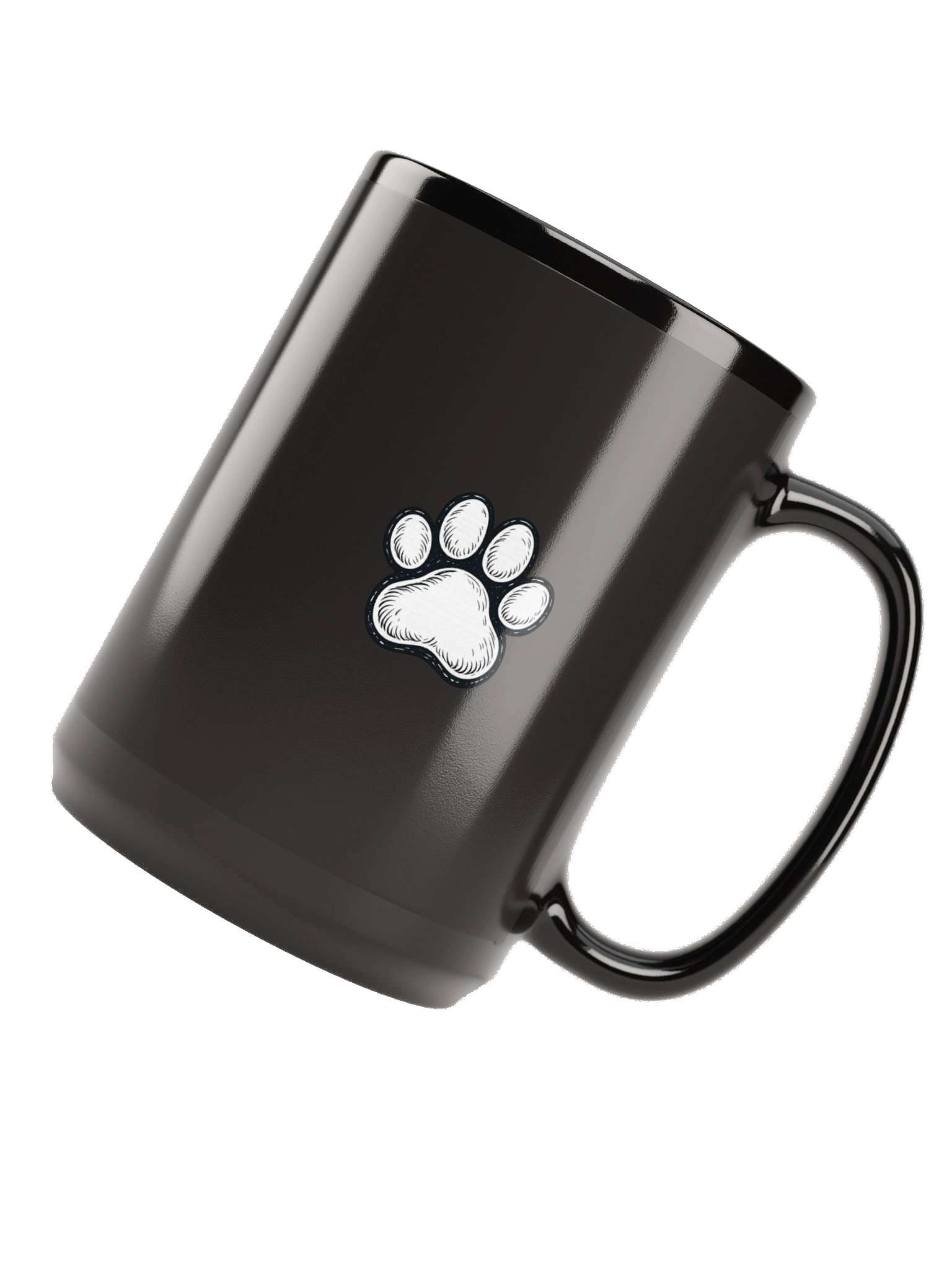 Scout Loves Traveling Black Glossy Mug product image (6)
