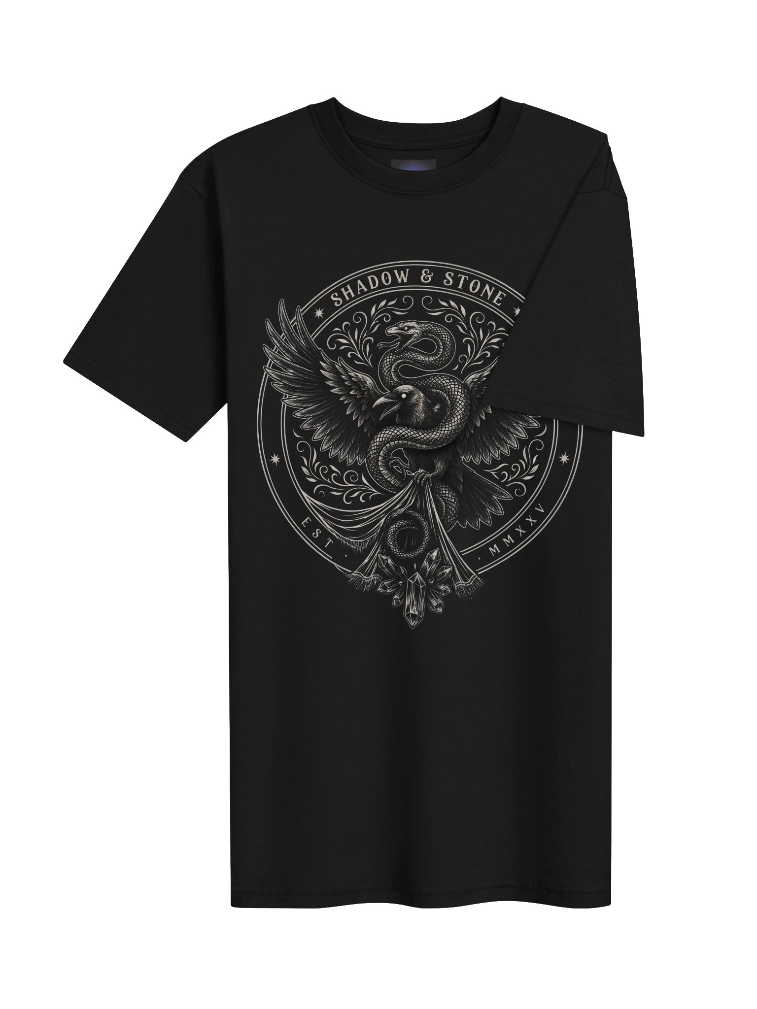 The Nocturnal Pact // Serpent & Raven Heavyweight Tee product image (6)