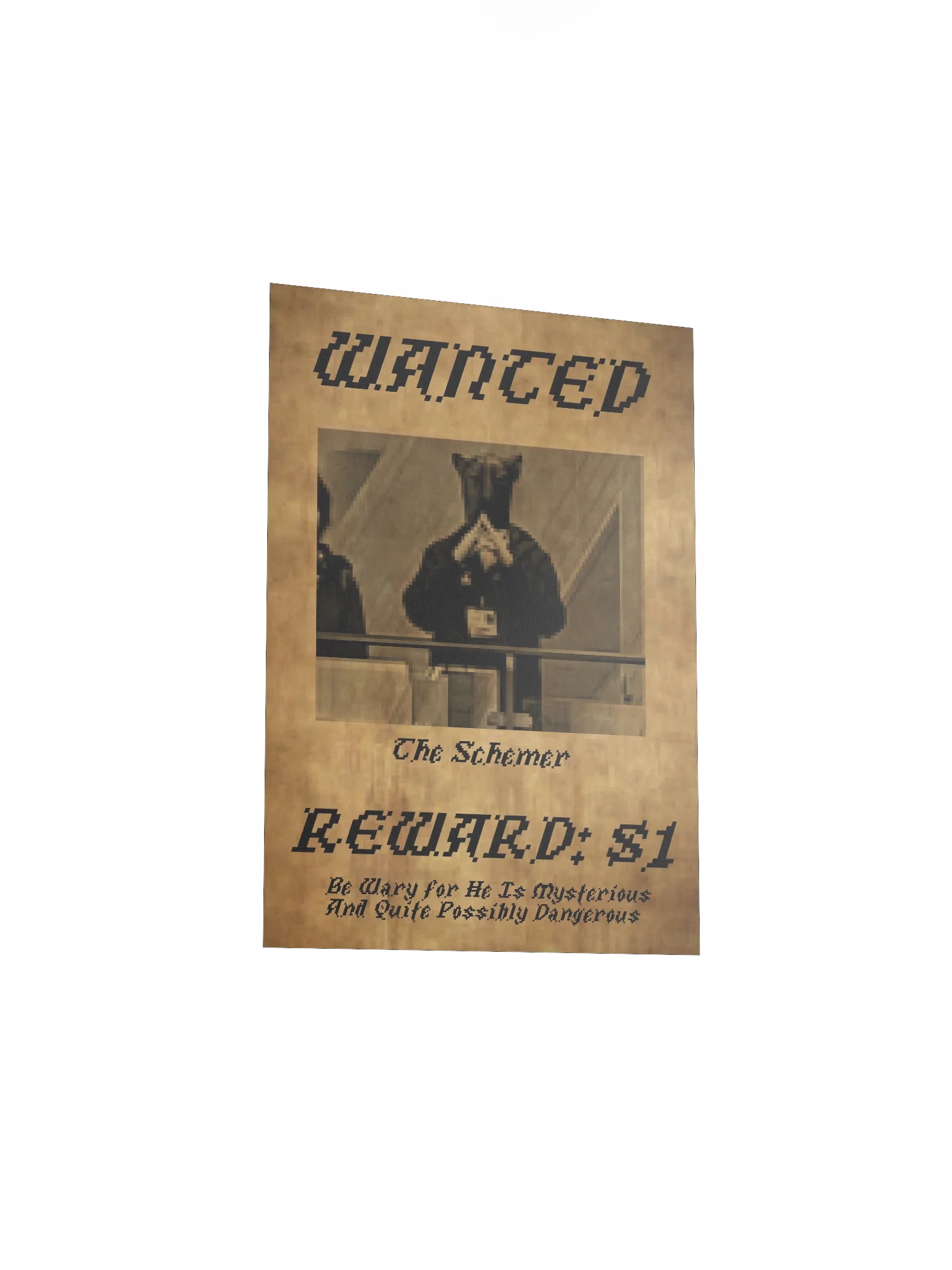 Schemer Wanted Poster product image (14)