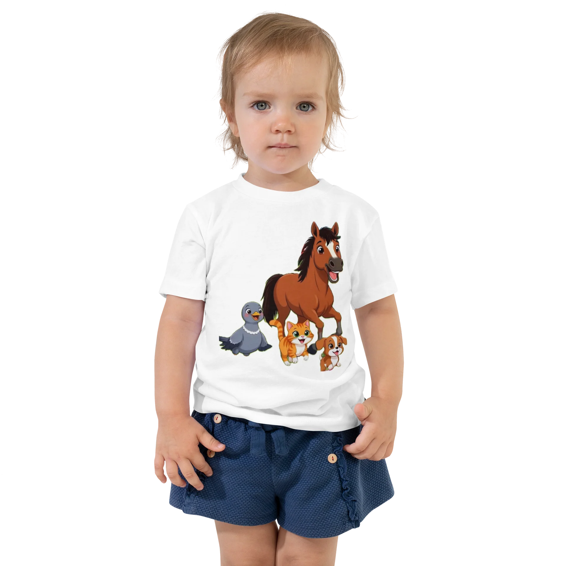 Cute Farm Animal Children’s T-shirt product image (1)