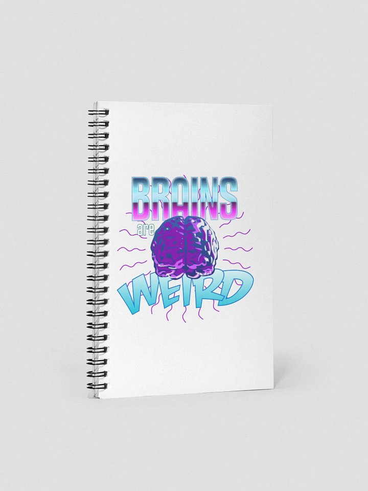 Brains Are Weird Notebook product image (1)