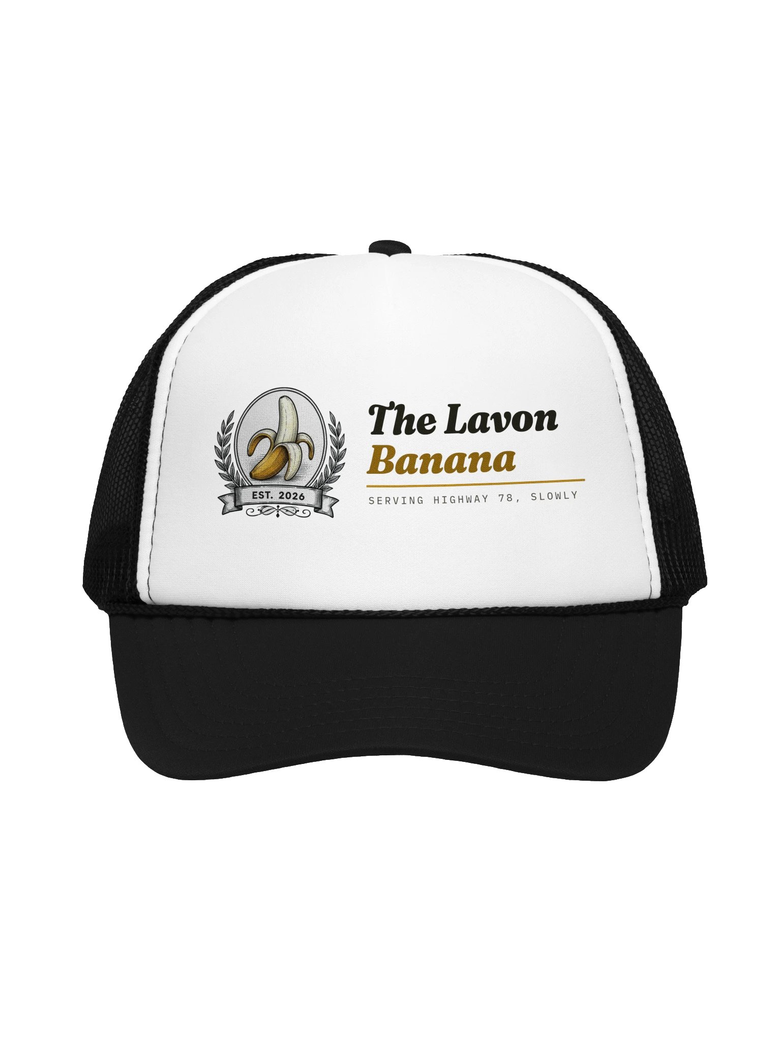 The Lavon Banana Trucker Hat product image (1)