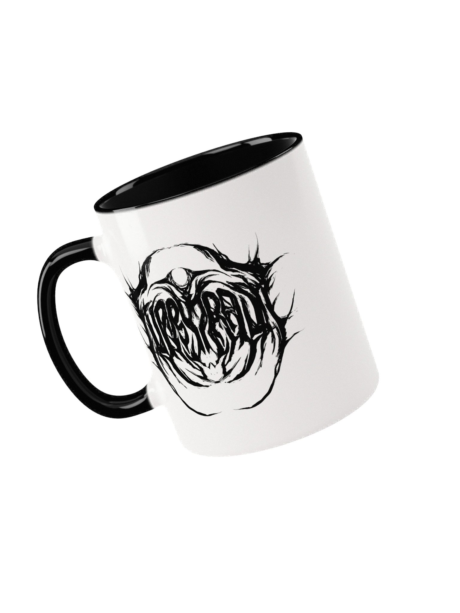 Furry Trash Mug - Metal Logo (Black) product image (3)