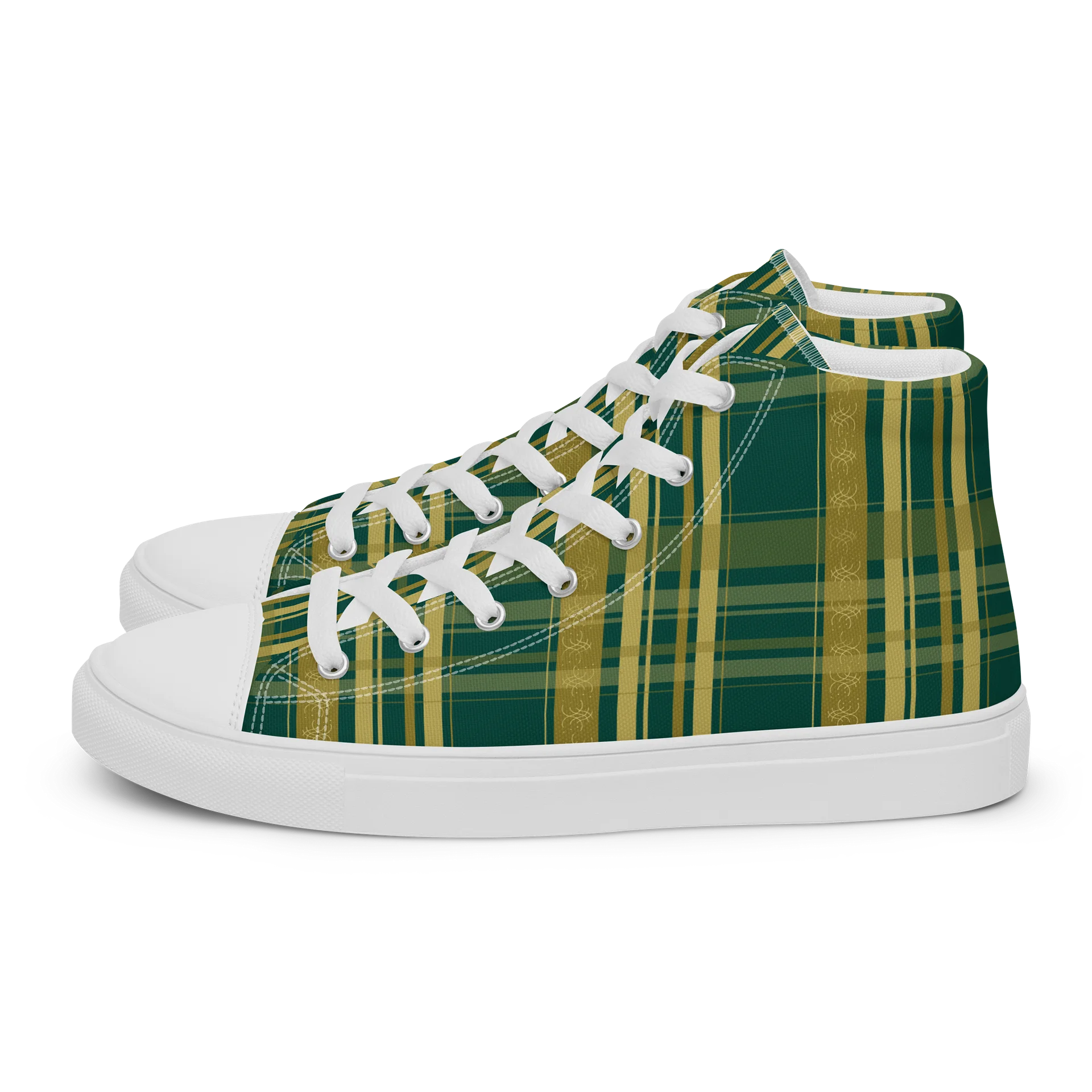 Gilded Reign Women’s High Top Canvas Shoes product image (3)