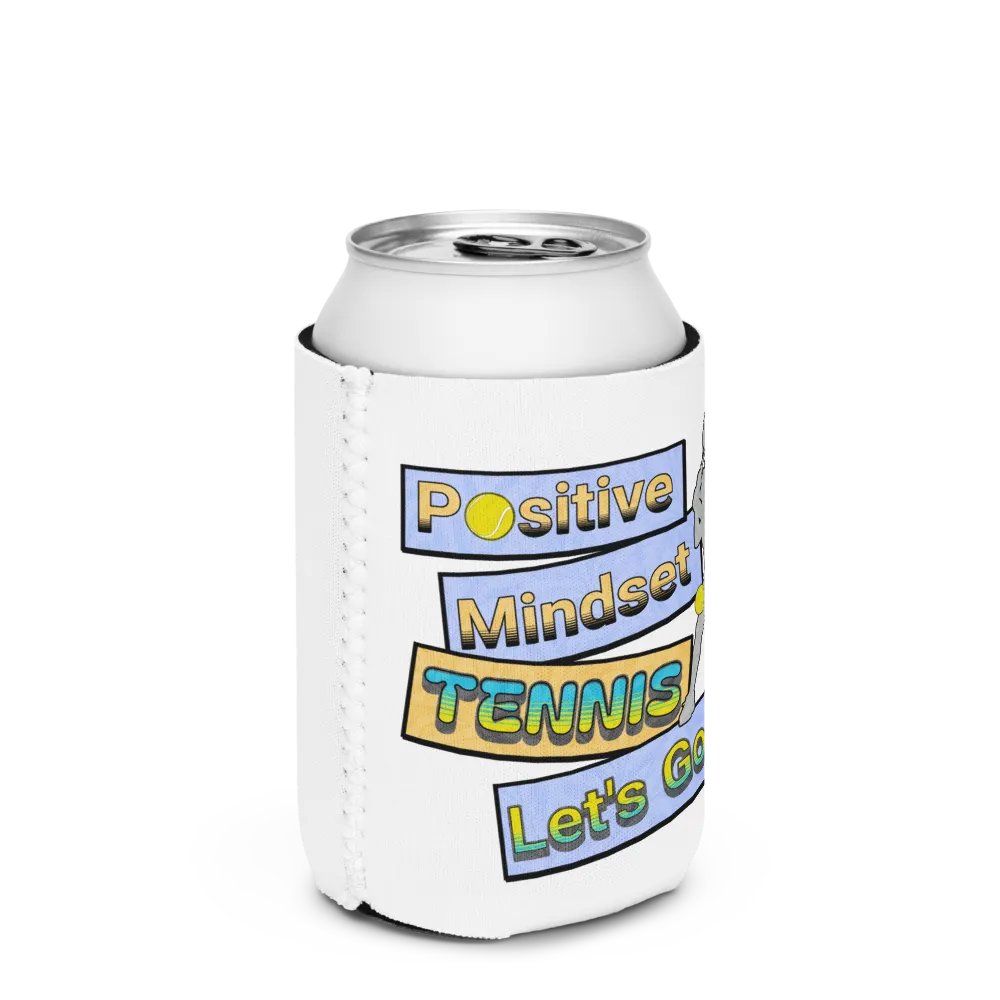 Positive Mindset Tennis Can Cooler product image (2)