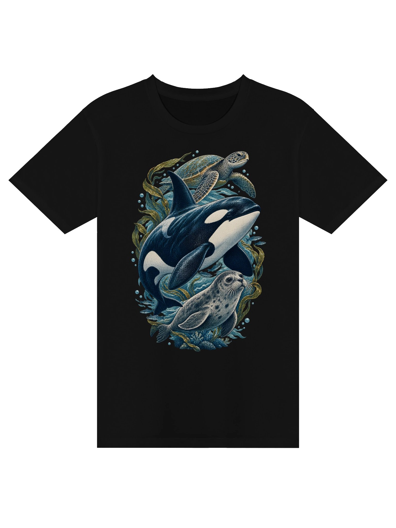 Ocean Harmony Orca Tee product image (1)