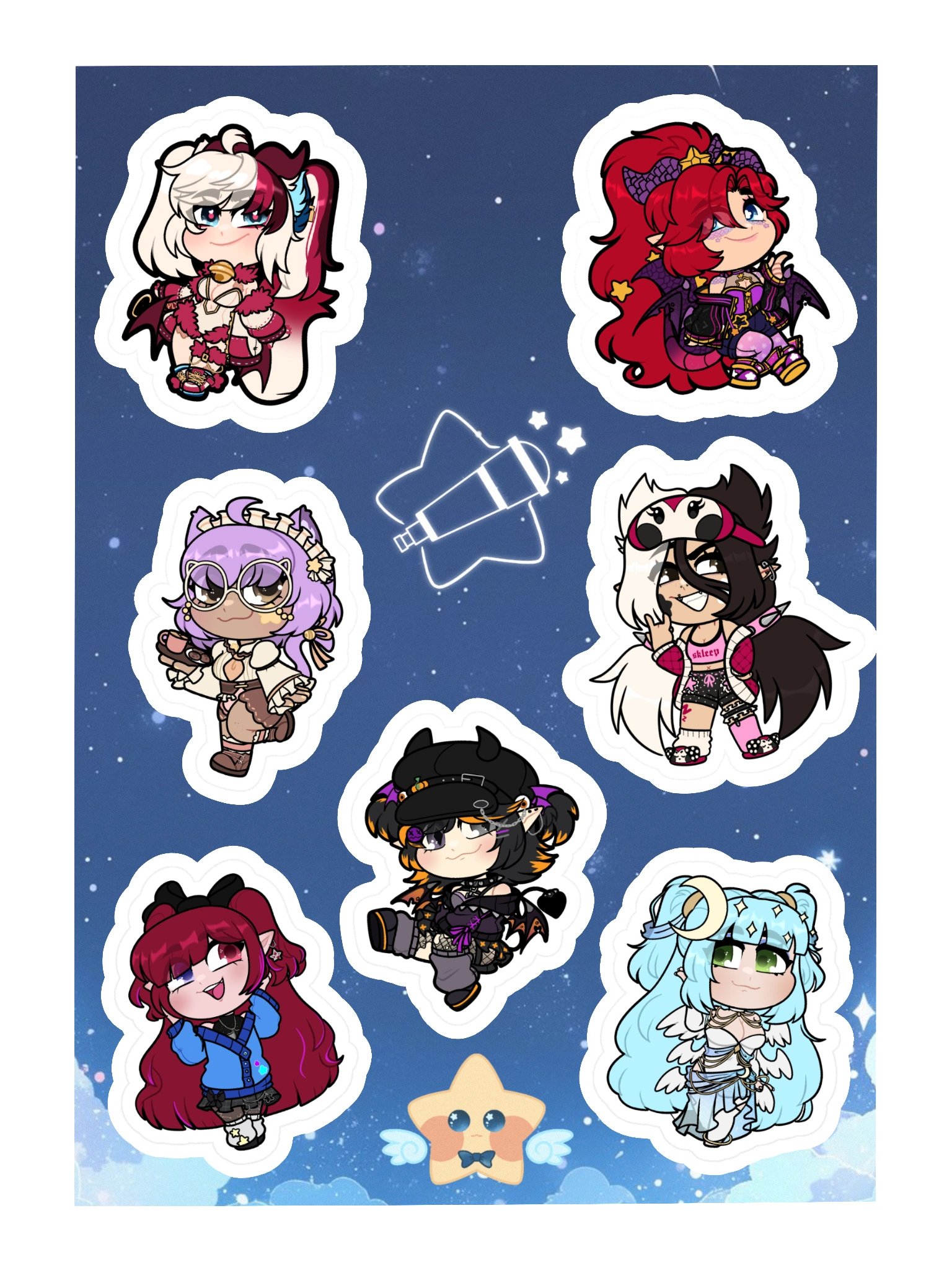 StarGazer Sticker Sheet product image (3)