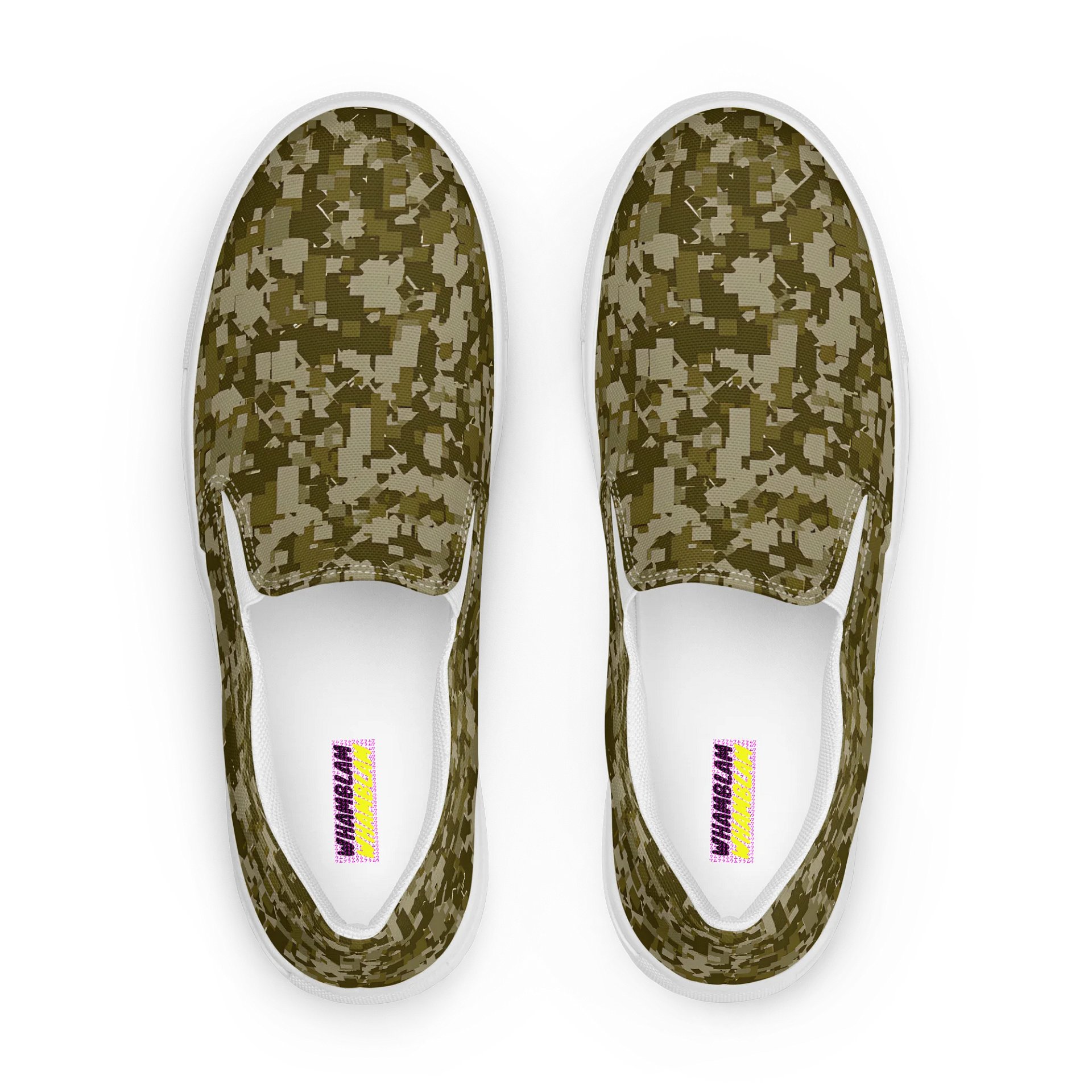 Men's Stealth Mode Slip-On Canvas Shoes product image (1)