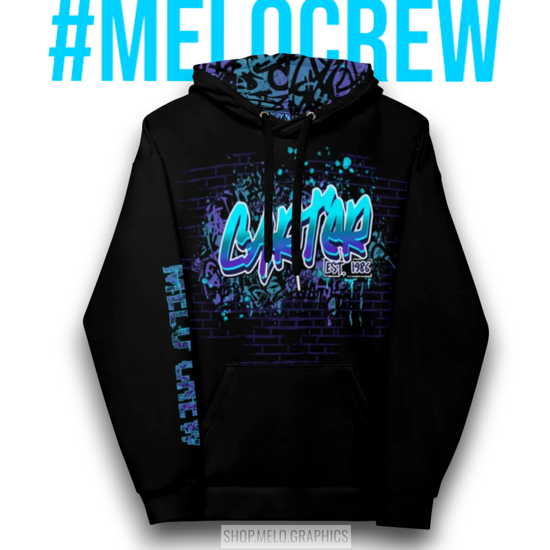 MELO CREW x Carball Carter - Ultimate Hoodie | #MadeByMELO product image (1)