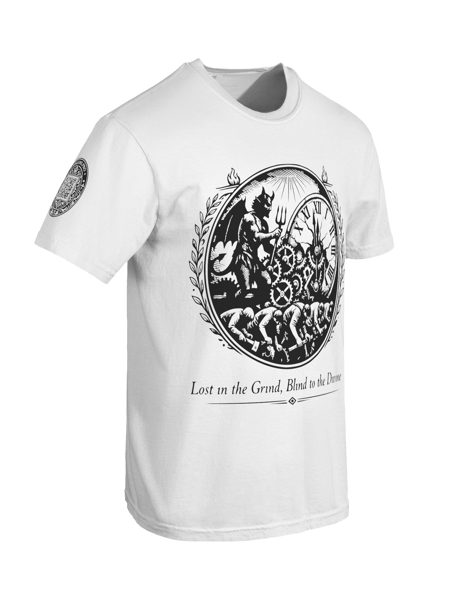Lost in the Grind (Black on White/Color) product image (88)