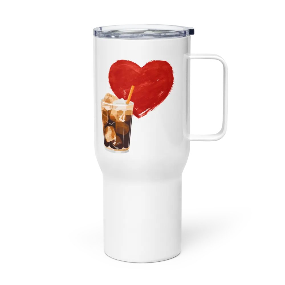 I Heart Iced Coffee Travel Mug product image (4)