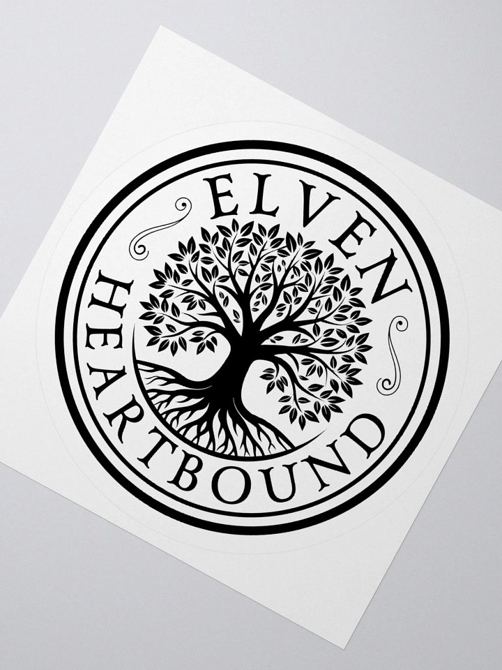 Elven Heartbound Sticker ~ Tree product image (2)