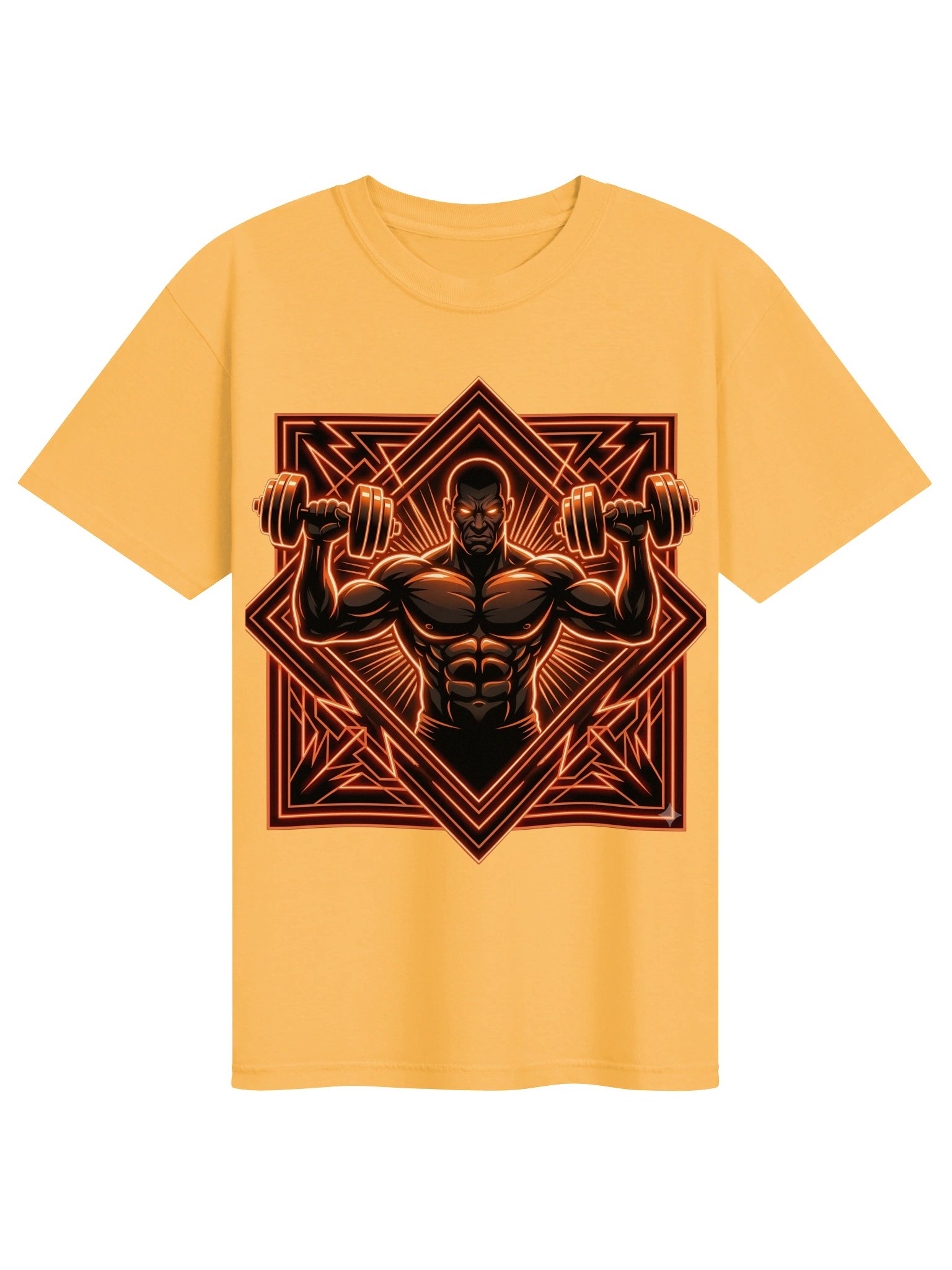 Iron Sigil — Geometric Bodybuilder Tee product image (1)