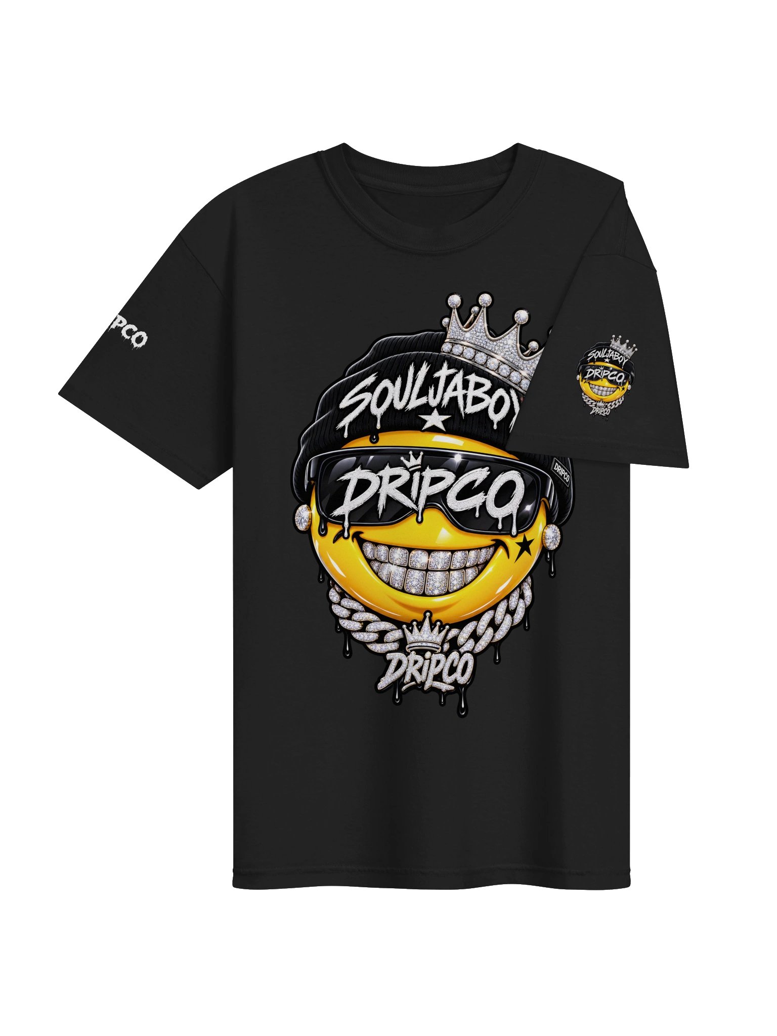 SOULJABOYDRIPCO SMILEY FACE Tee product image (20)