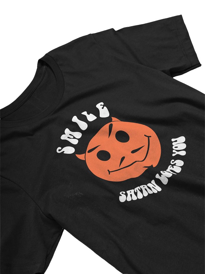 SMILE SATAN LOVES YOU TEE product image (1)
