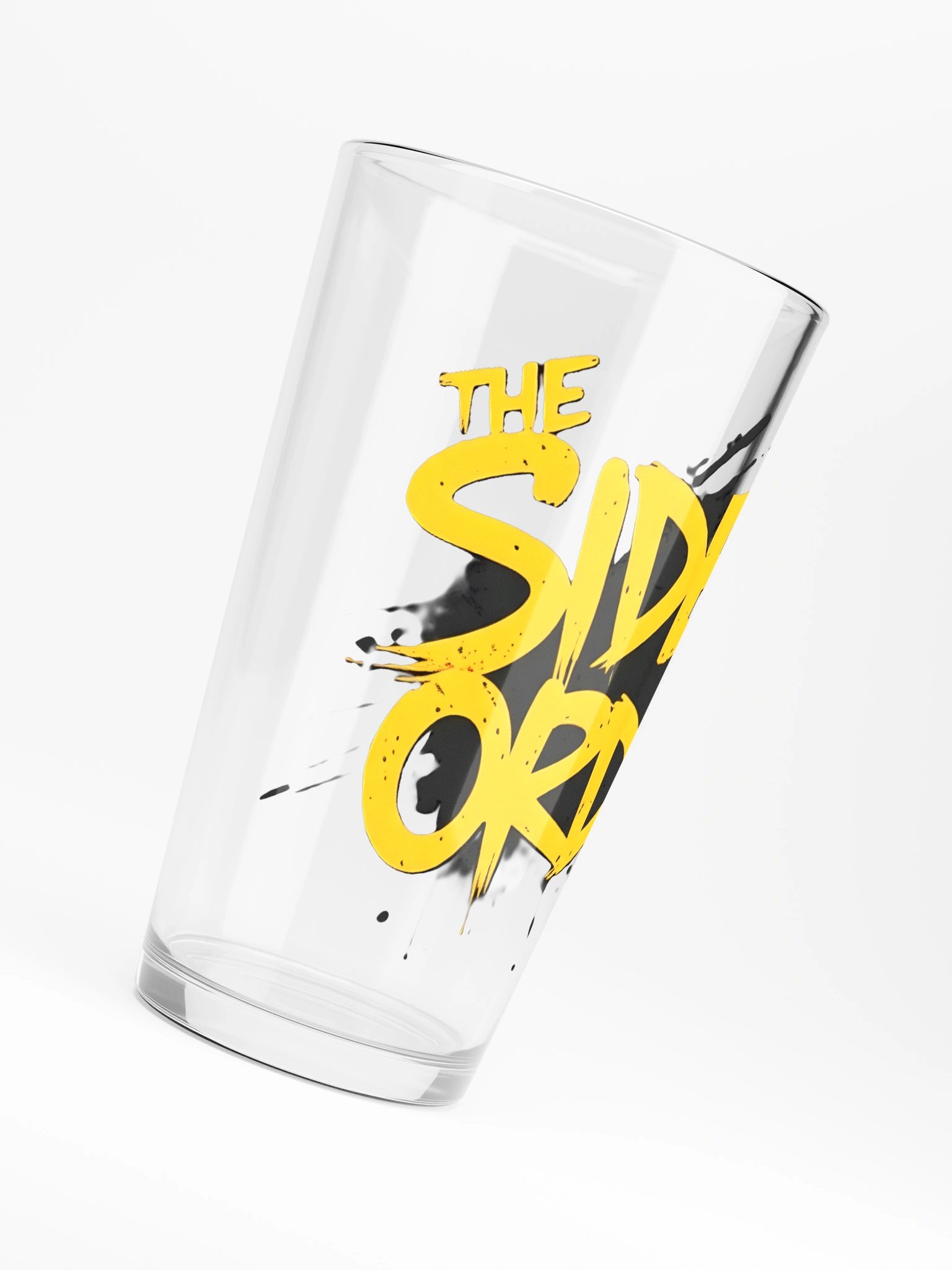 Splatter Effect Shaker Pint Glass product image (6)