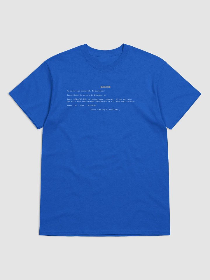 BSOD Tee product image (1)