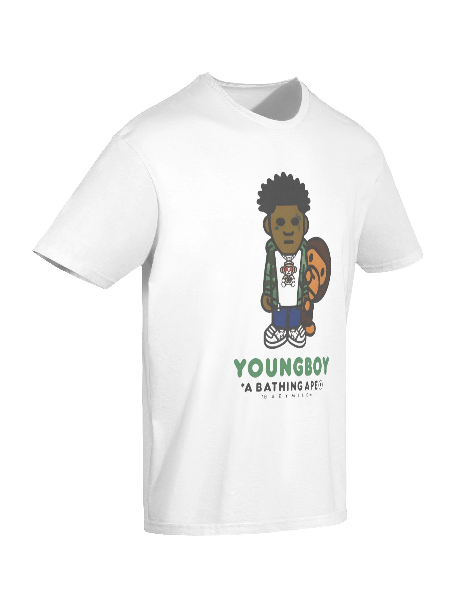 NBA YoungBoy x BAPE Milo Icon T-shirt product image (7)