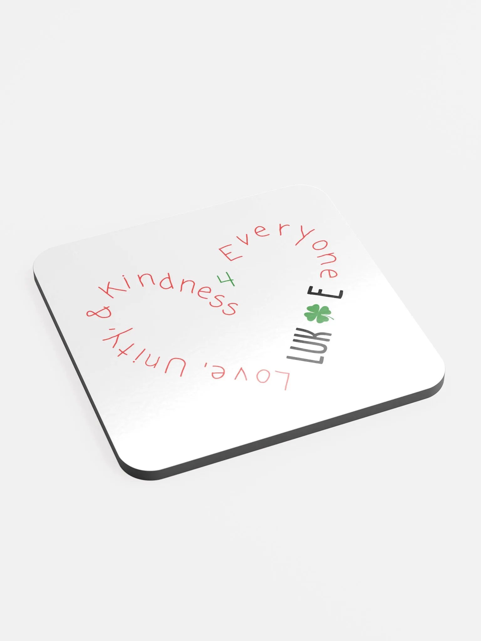 Heartfelt Kindness Glossed Coaster product image (2)