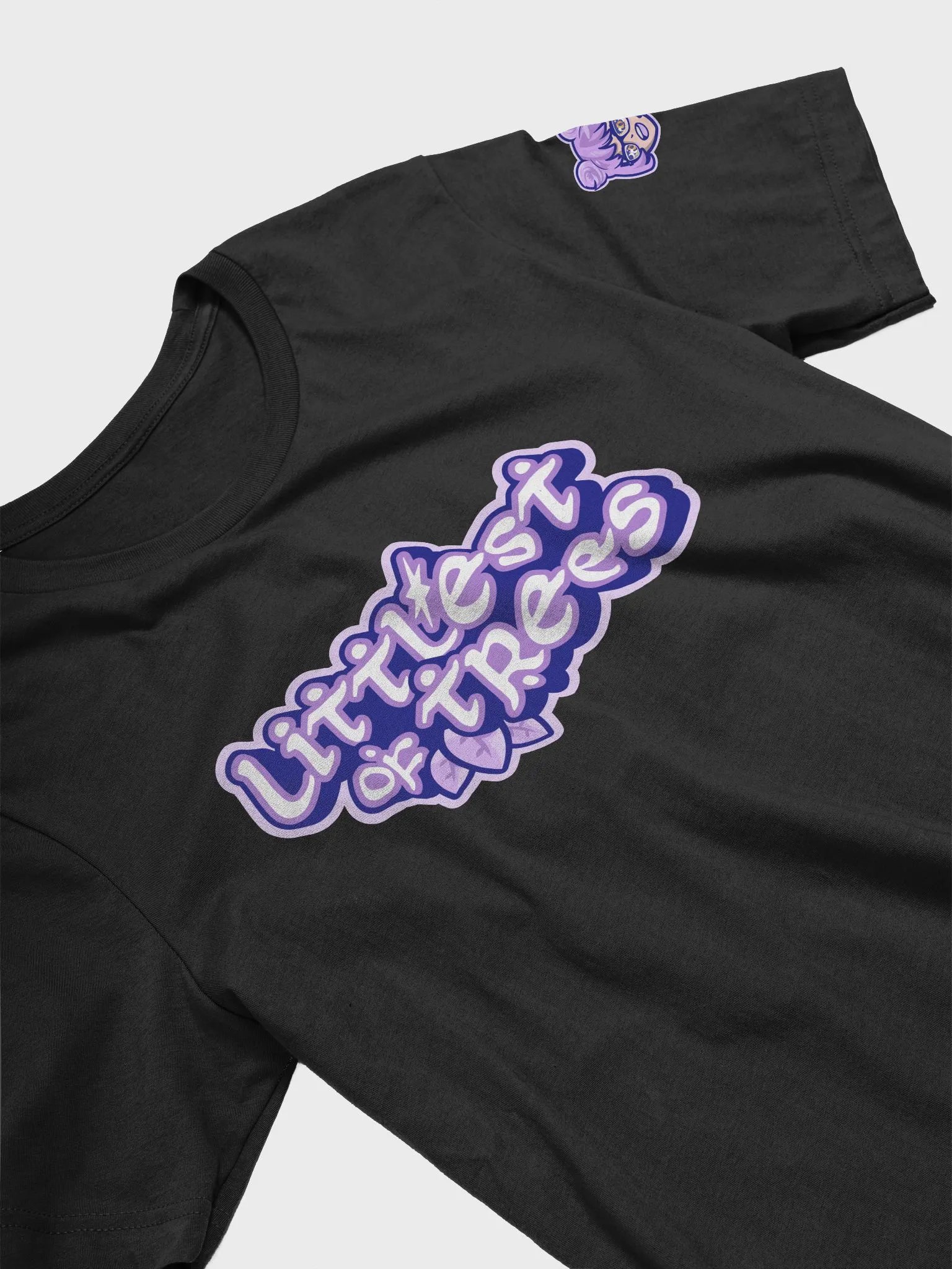 words with a face on a shirt product image (3)
