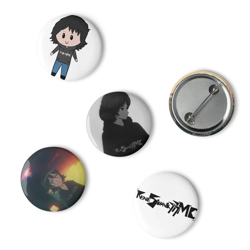 ReneSkunk777MC - Assorted Pin Buttons product image (2)