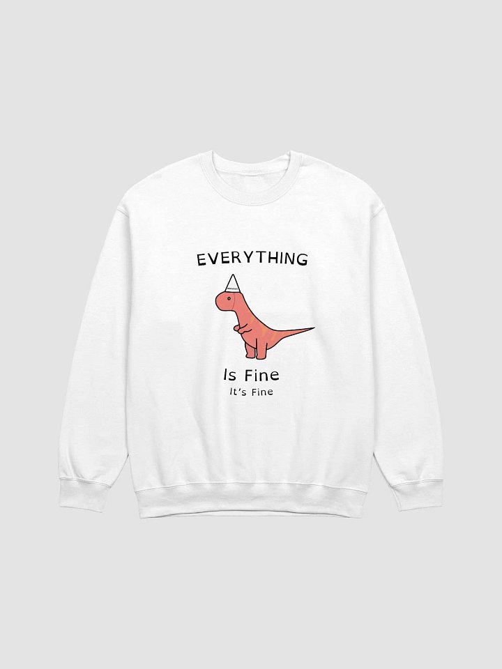 Everything is fine - 2-Sided Crewneck product image (1)