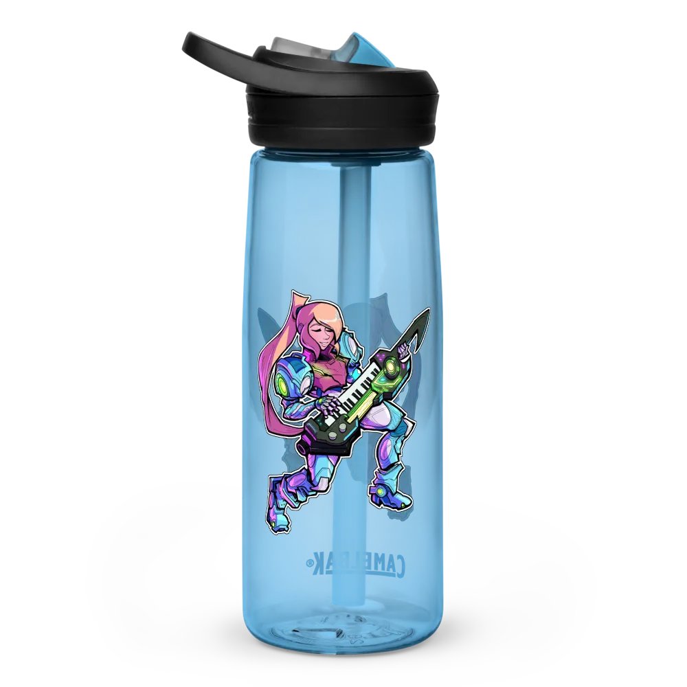 She Plays The Keytar Water Bottle product image (7)