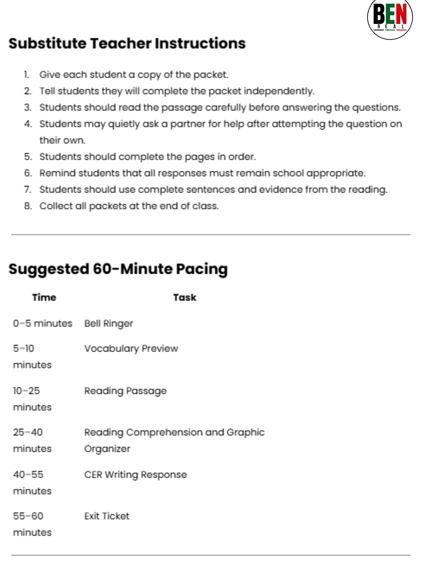 Black History 365 Sub Plan: The Global Roots of Hip Hop| Middle School Music| 60-Minute Lesson product image (3)
