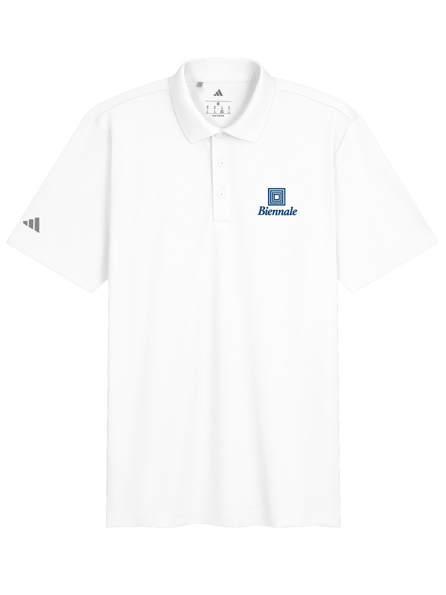 Biennale Blue Logo Adidas Sport Polo Shirt product image (1)