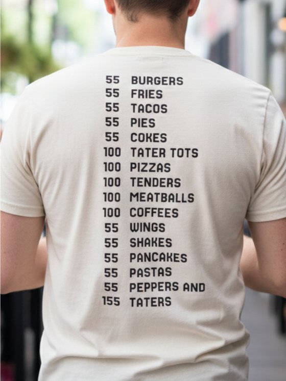 Pay It Forward T-Shirt Black Text product image (2)