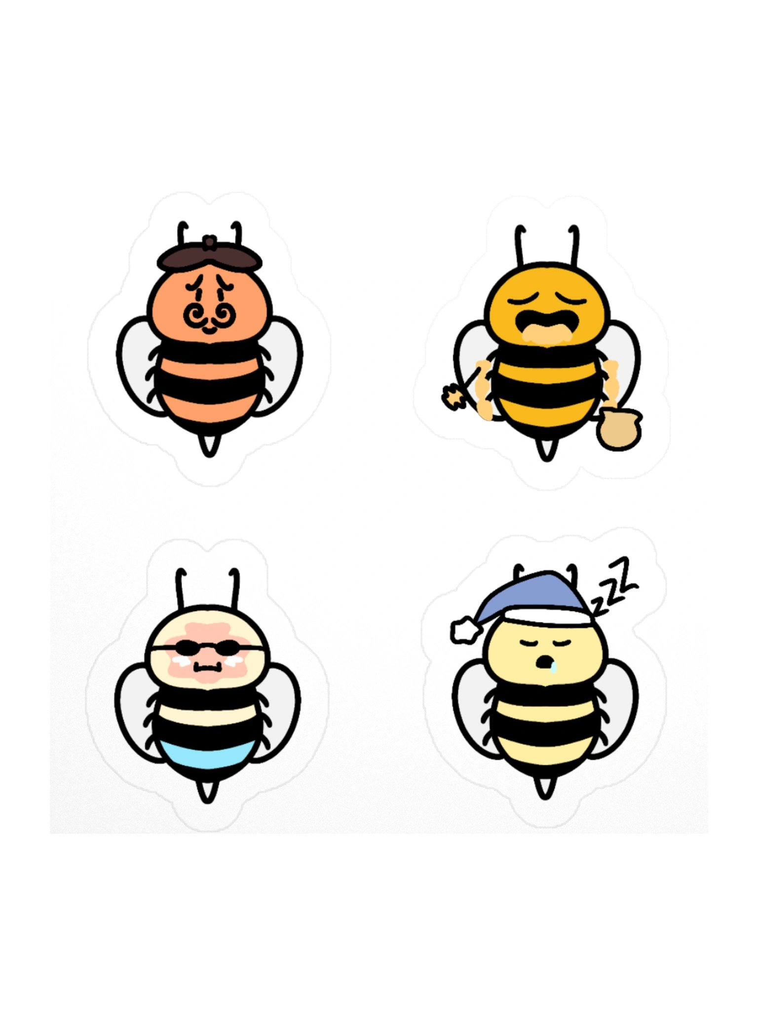 Bee Stickers (Vol. 3) product image (1)