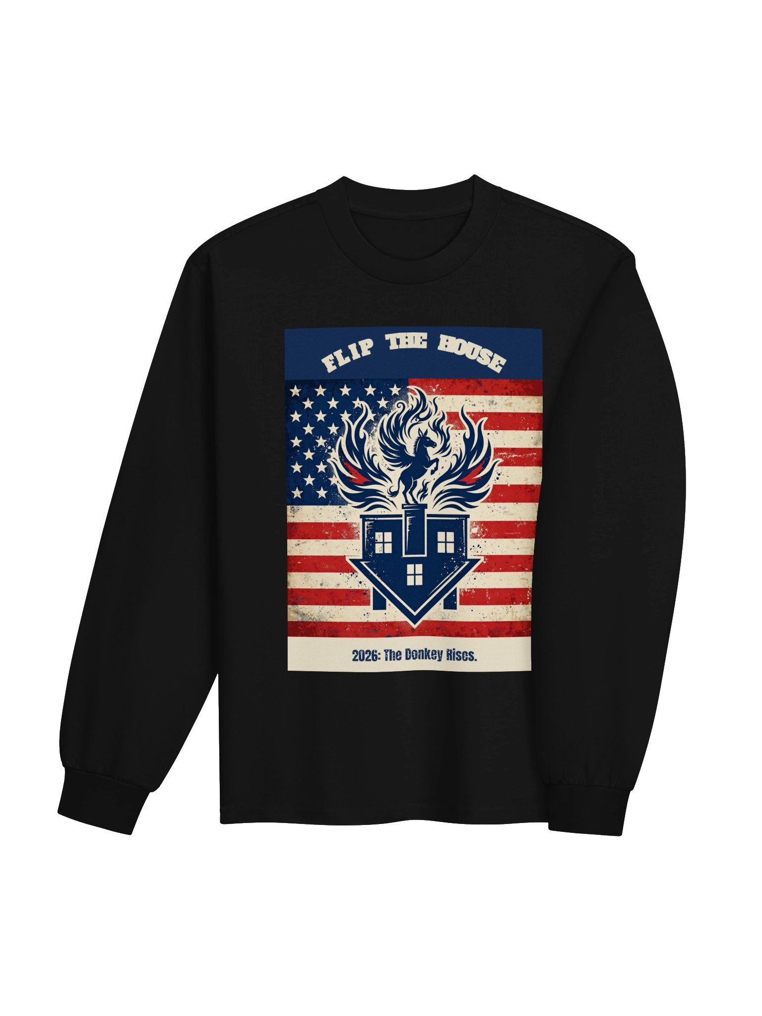 Flip the House Long Sleeve (Bold Title) product image (7)
