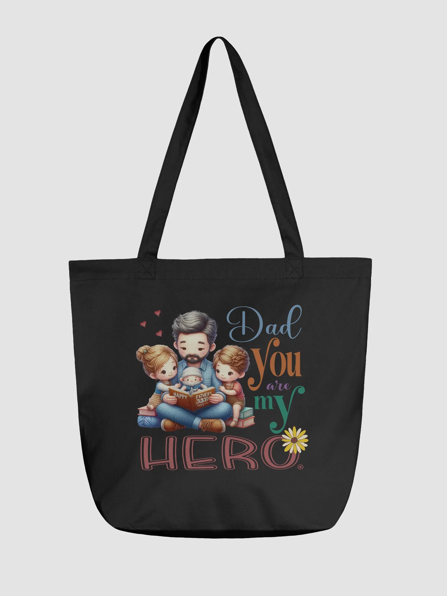 Hero Dad Eco-Friendly Tote Bag product image (2)