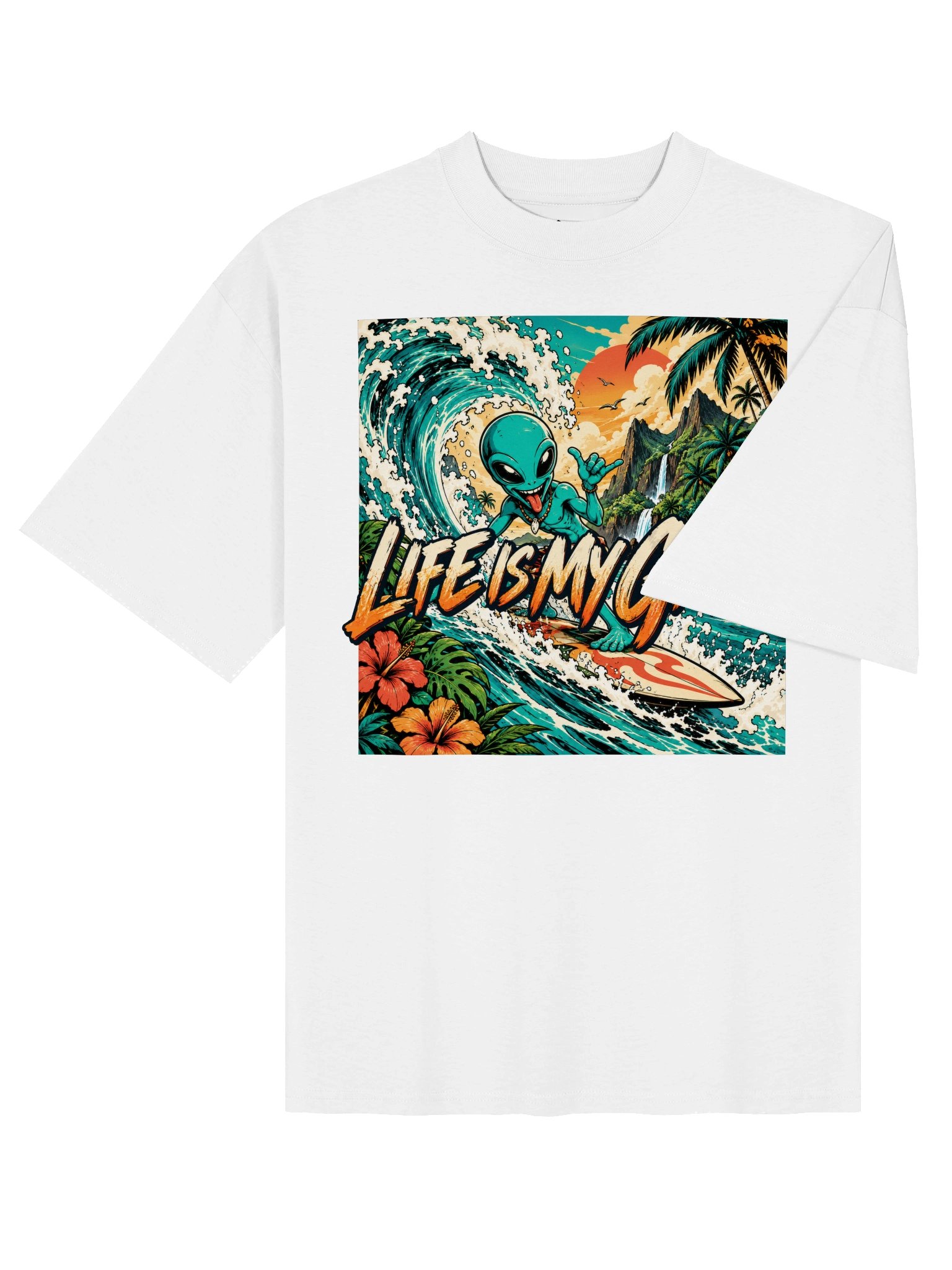 Life Is My Game — Local Alien Unisex T-Shirt product image (4)