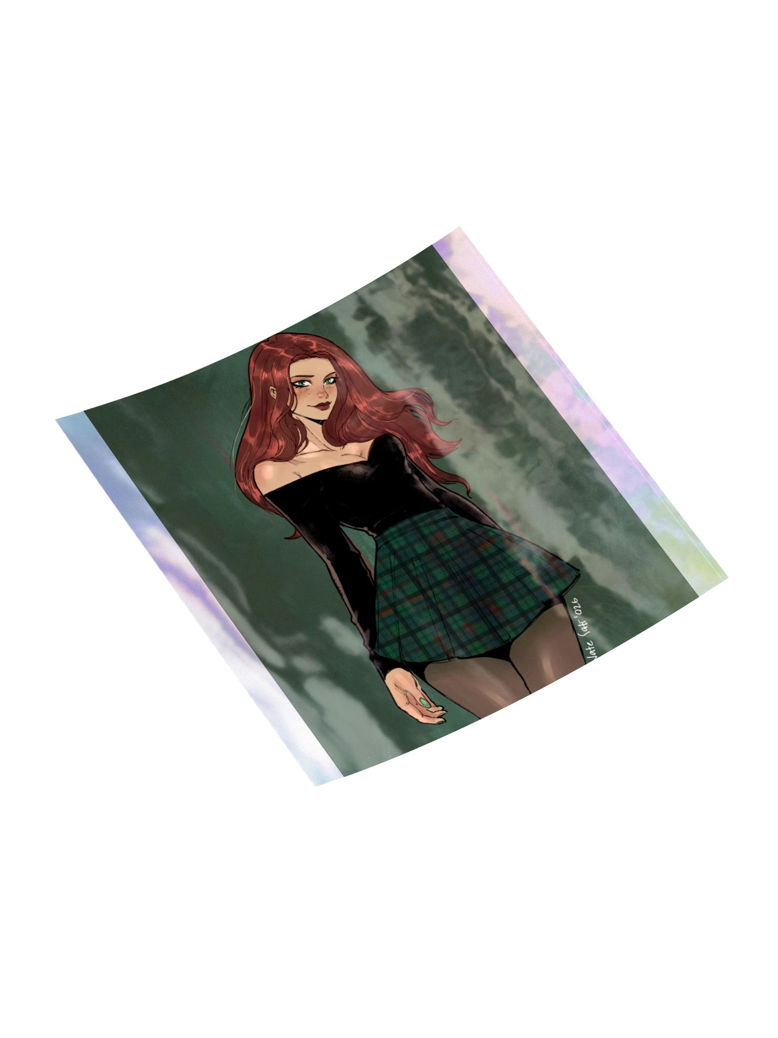Main Character Holographic Sticker product image (11)