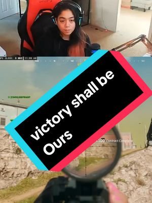 victory shall be ours #fyp #twitch #GirlGamer #FPSGaming #WarzoneClips 
