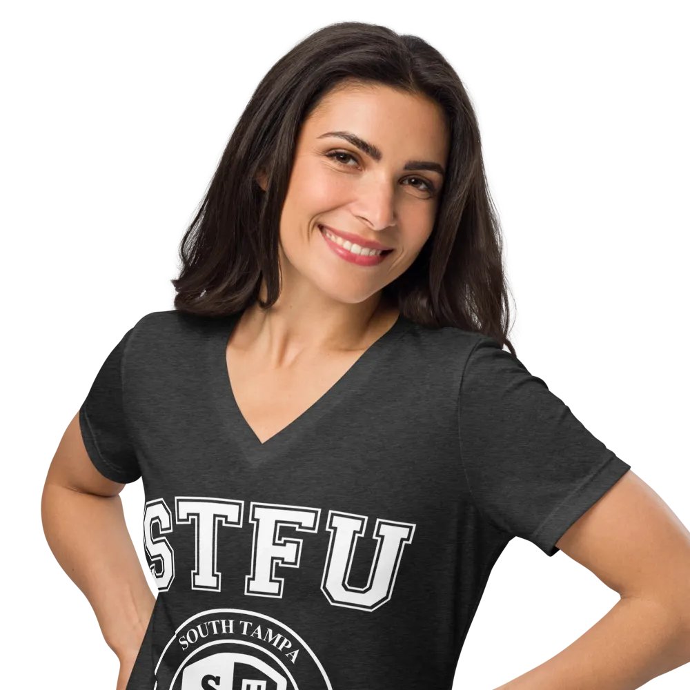 Women's Relaxed V-Neck T-Shirt Dark Colors product image (36)