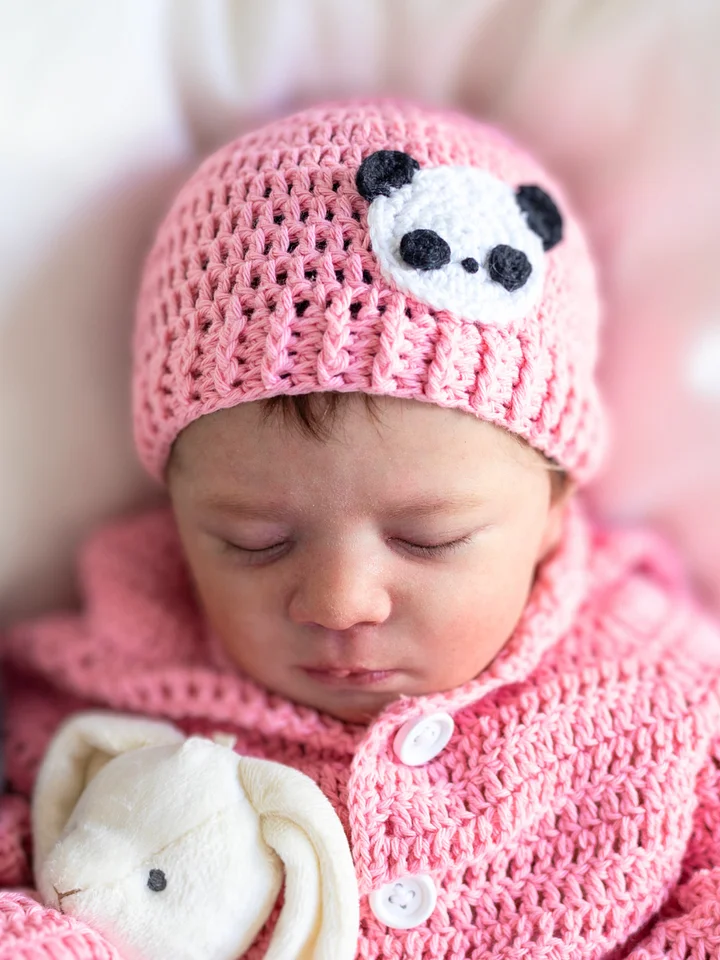 Panda Child Hat Crochet Pattern product image (1)