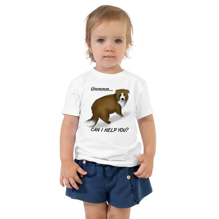Dog "Ummm... Can I Help You?", Toddler T-Shirt - Bella+Canvas product image (2)