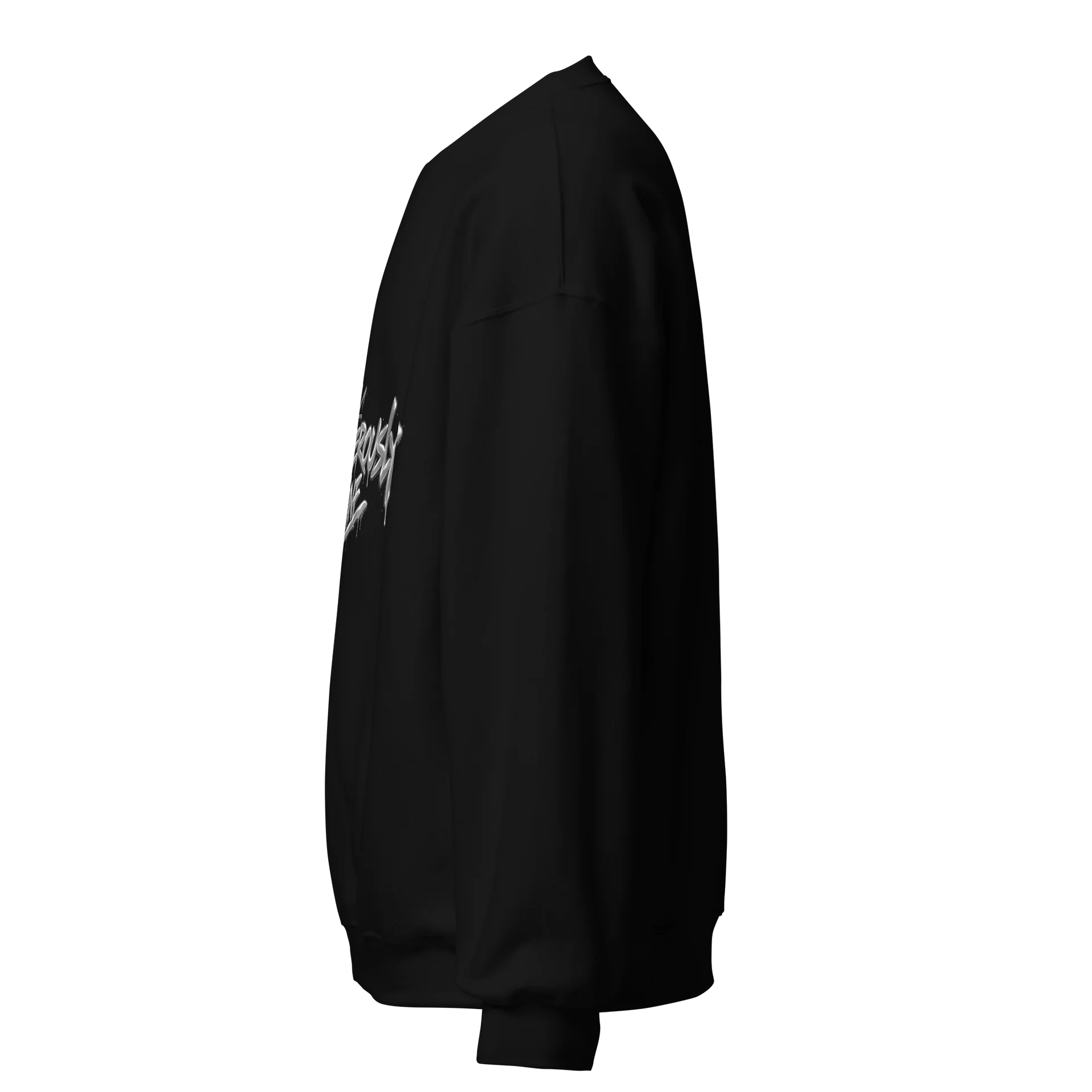 HERitage Dangerously Fine Sweatshirt In Silver product image (4)