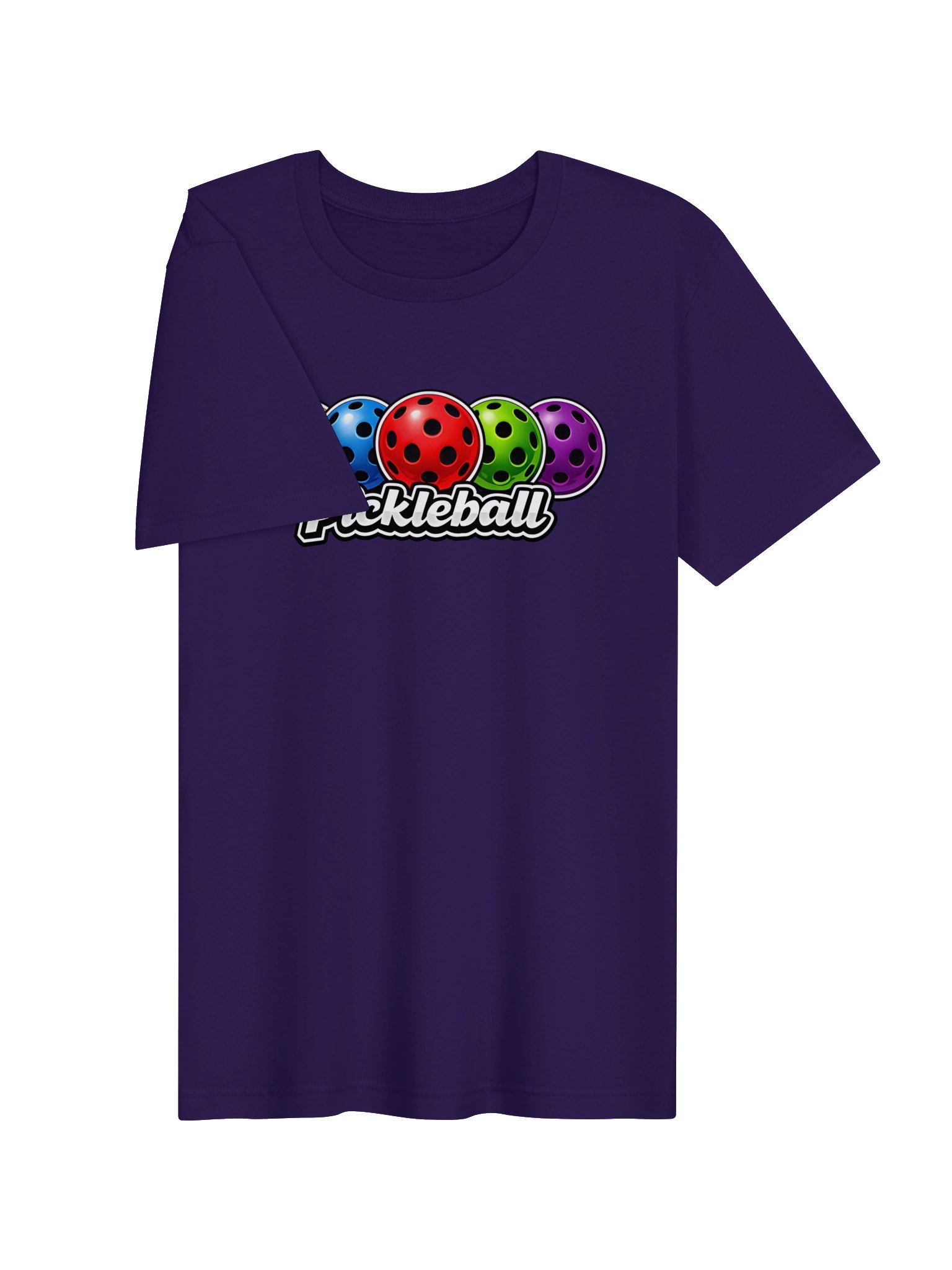 Colorful Pickleball Logo Tee product image (11)