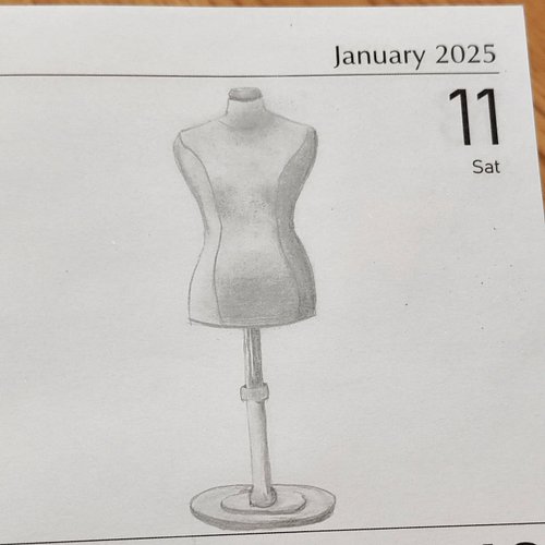 Sketch-A-Day || Day 13
Prompt:  Form

I want to learn how to make clothes. Specifically fancy/cute dresses for my little one!...