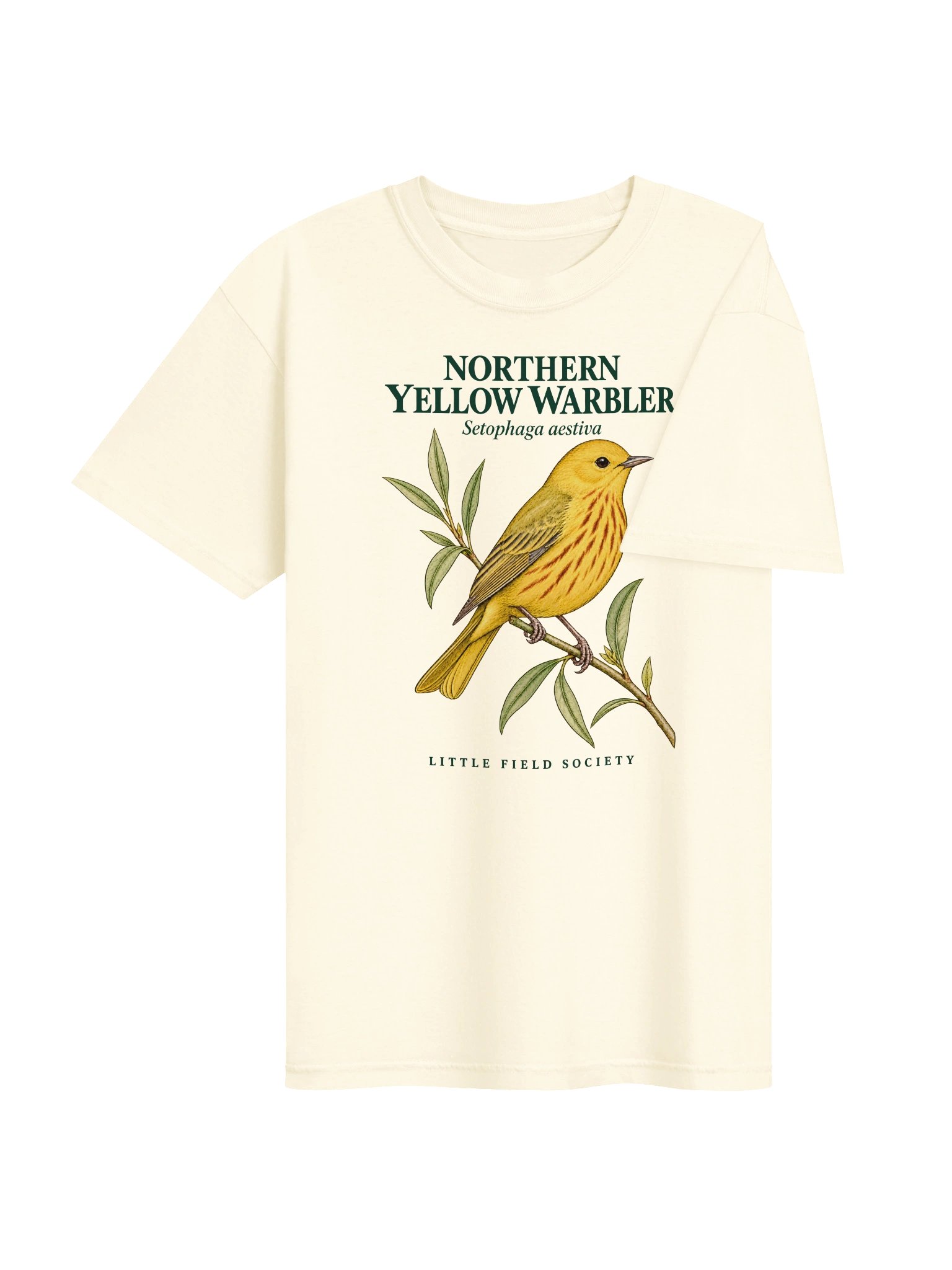 Northern Yellow Warbler — Birding T-Shirt product image (5)