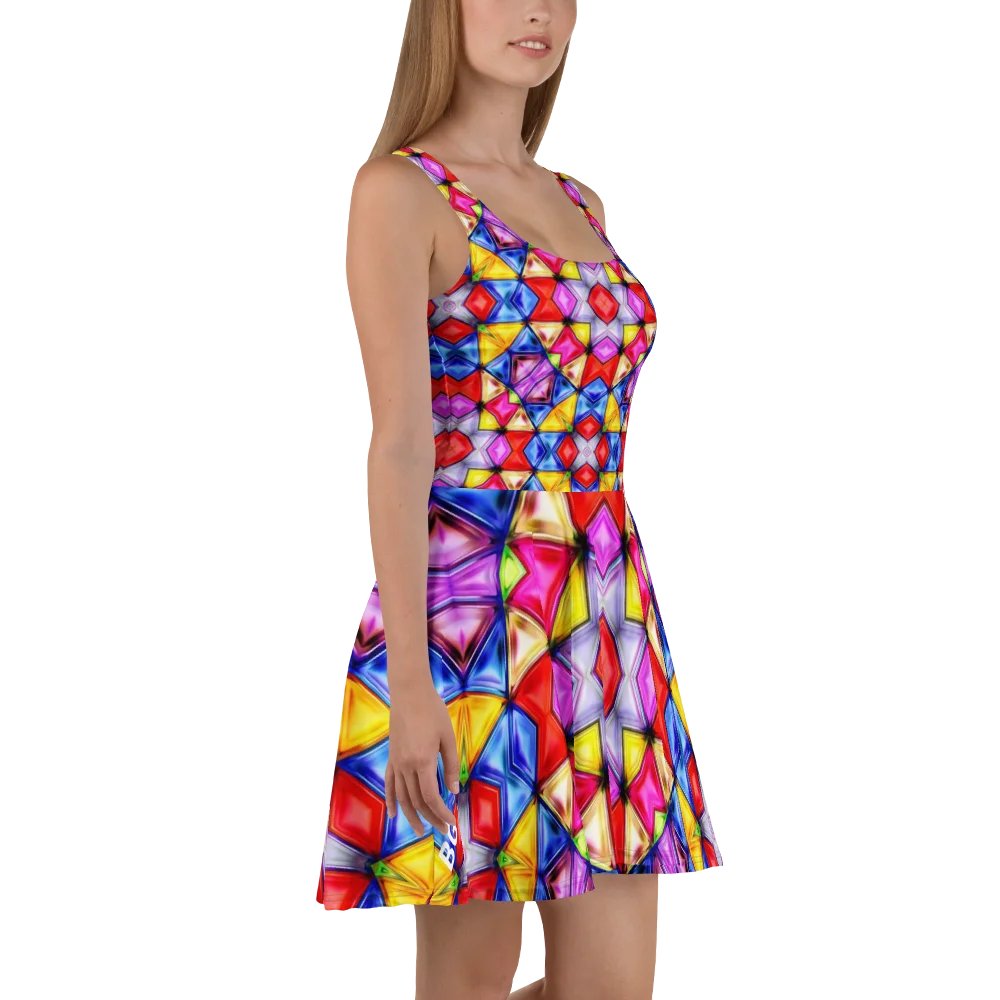 Barry Grady 'Vibrant' Skater Dress product image (3)