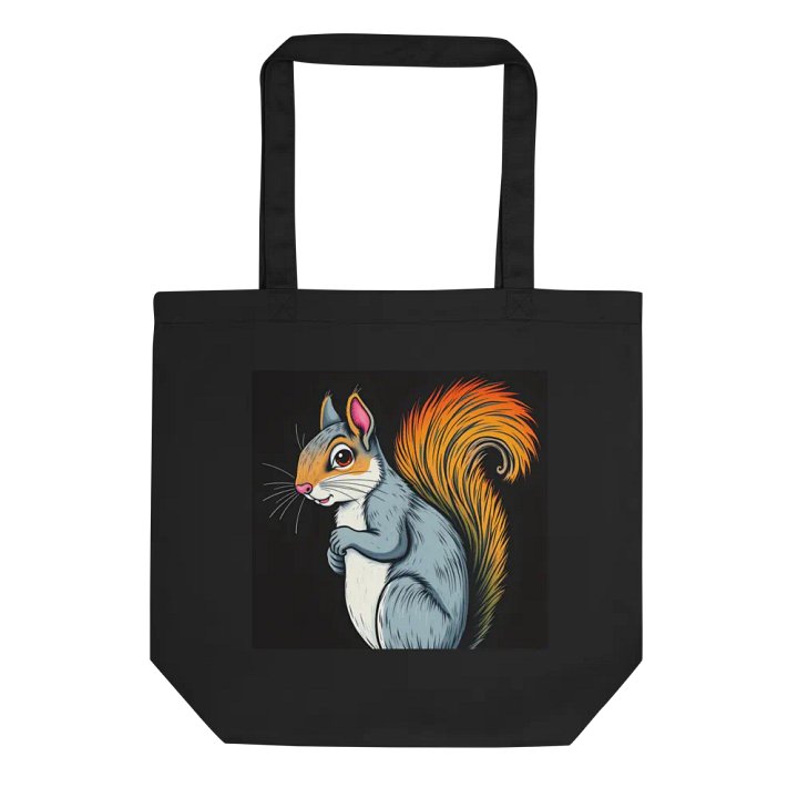 Vibrant Squirrel Eco Tote product image (1)